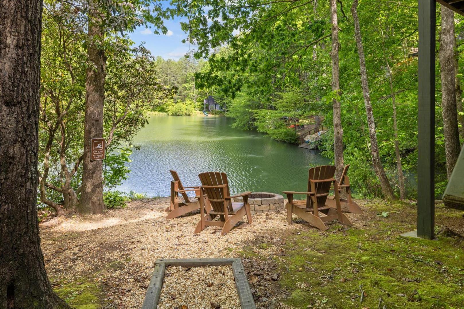 Cherry Lake Hideaway Блу Ридж Екстериор снимка